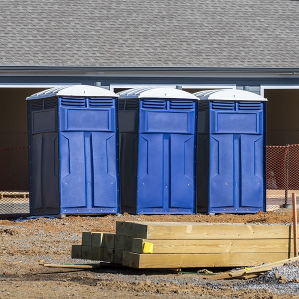 what is the cost difference between standard and deluxe porta potty rentals in Cherry Valley IL